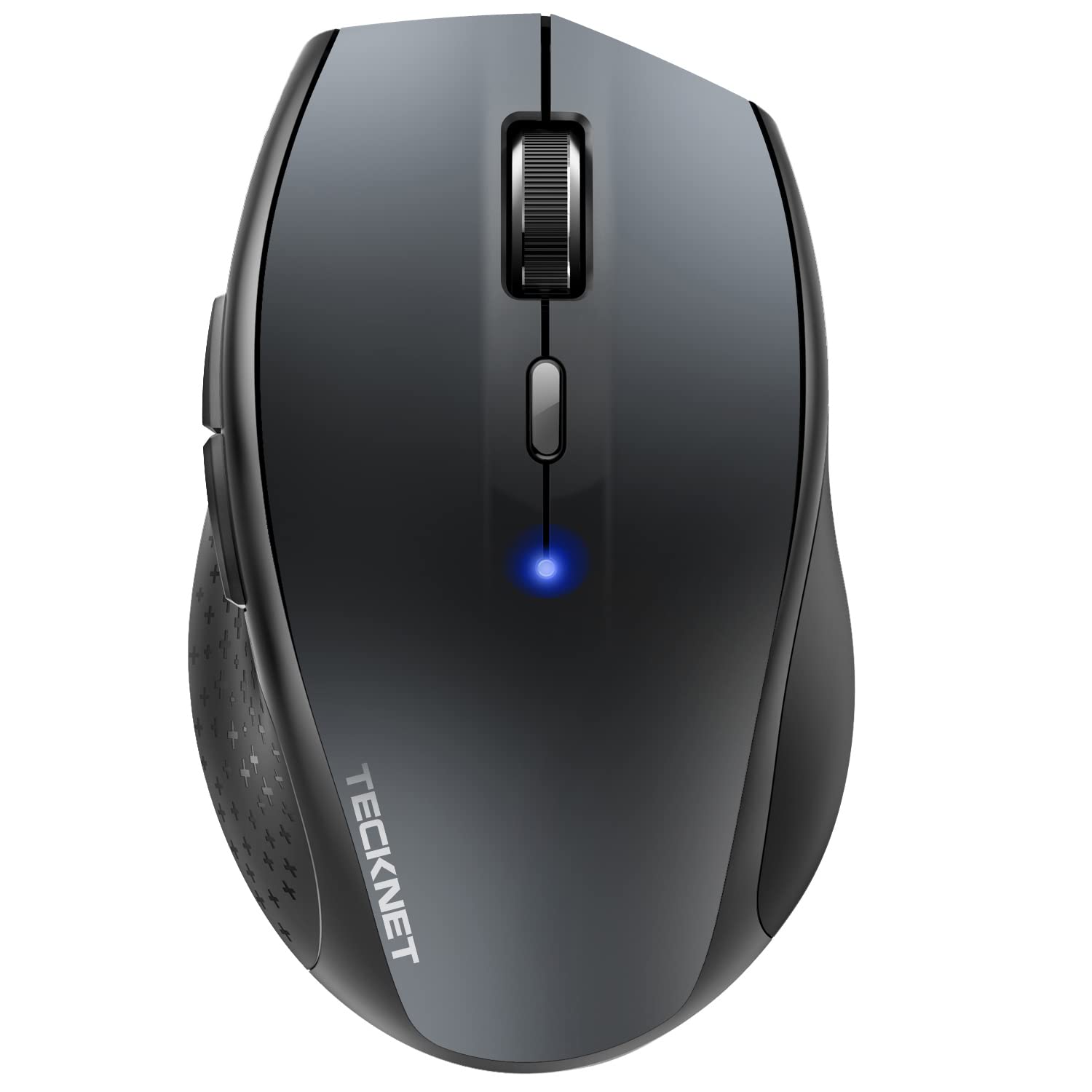 TECKNET Bluetooth Mouse, 4800 DPI Wireless Mouse, 2-Year Battery Computer Mouse 6 Adjustable DPI, 6 Buttons Compatible with Laptop/Windows/Computer