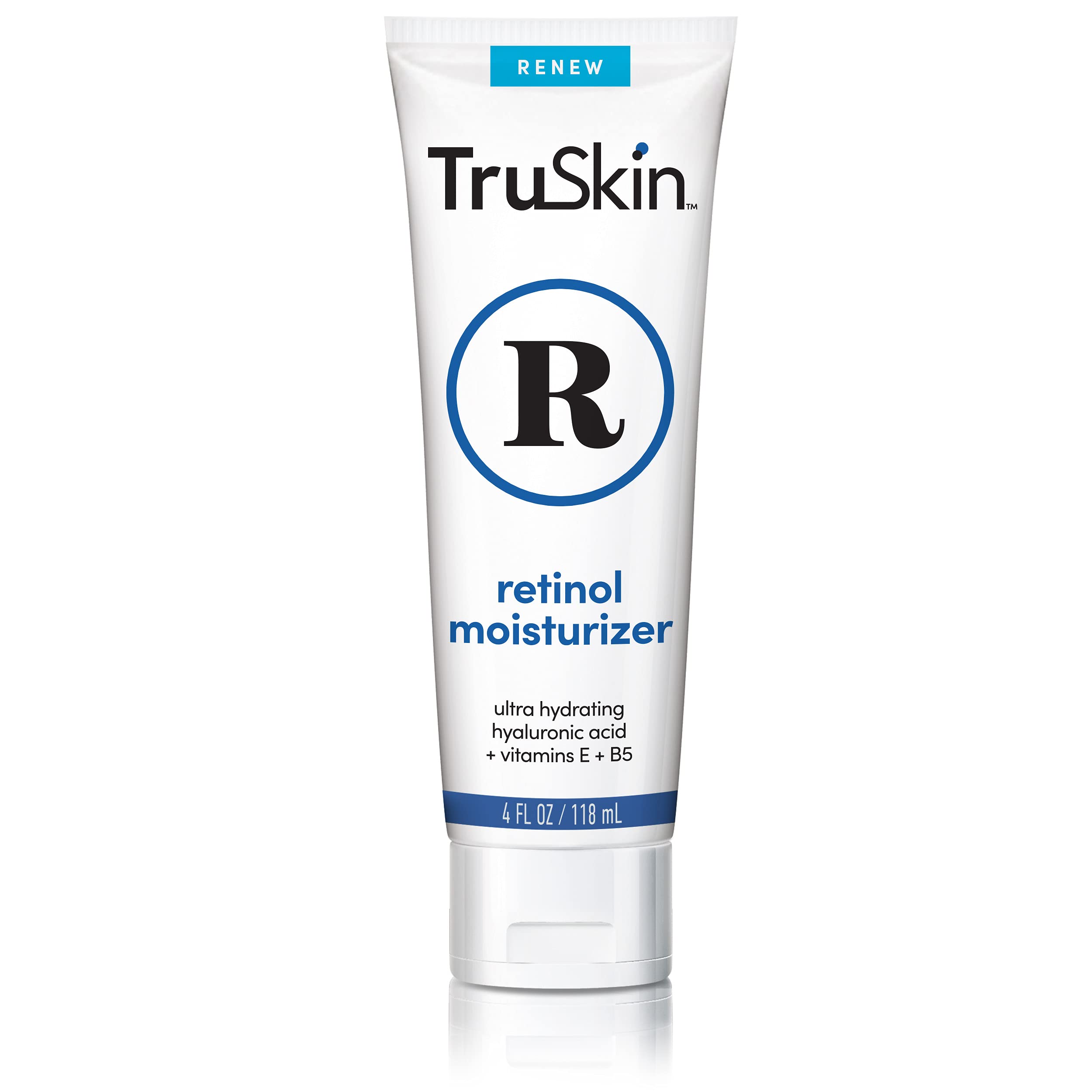 TruSkin Retinol Face Moisturizer – Powerful Anti-Aging Face Moisturizer for Women with Retinol, Hyaluronic Acid & Vitamin E – Retinol Cream for Face Promotes A More Youthful Appearance, 2 fl oz