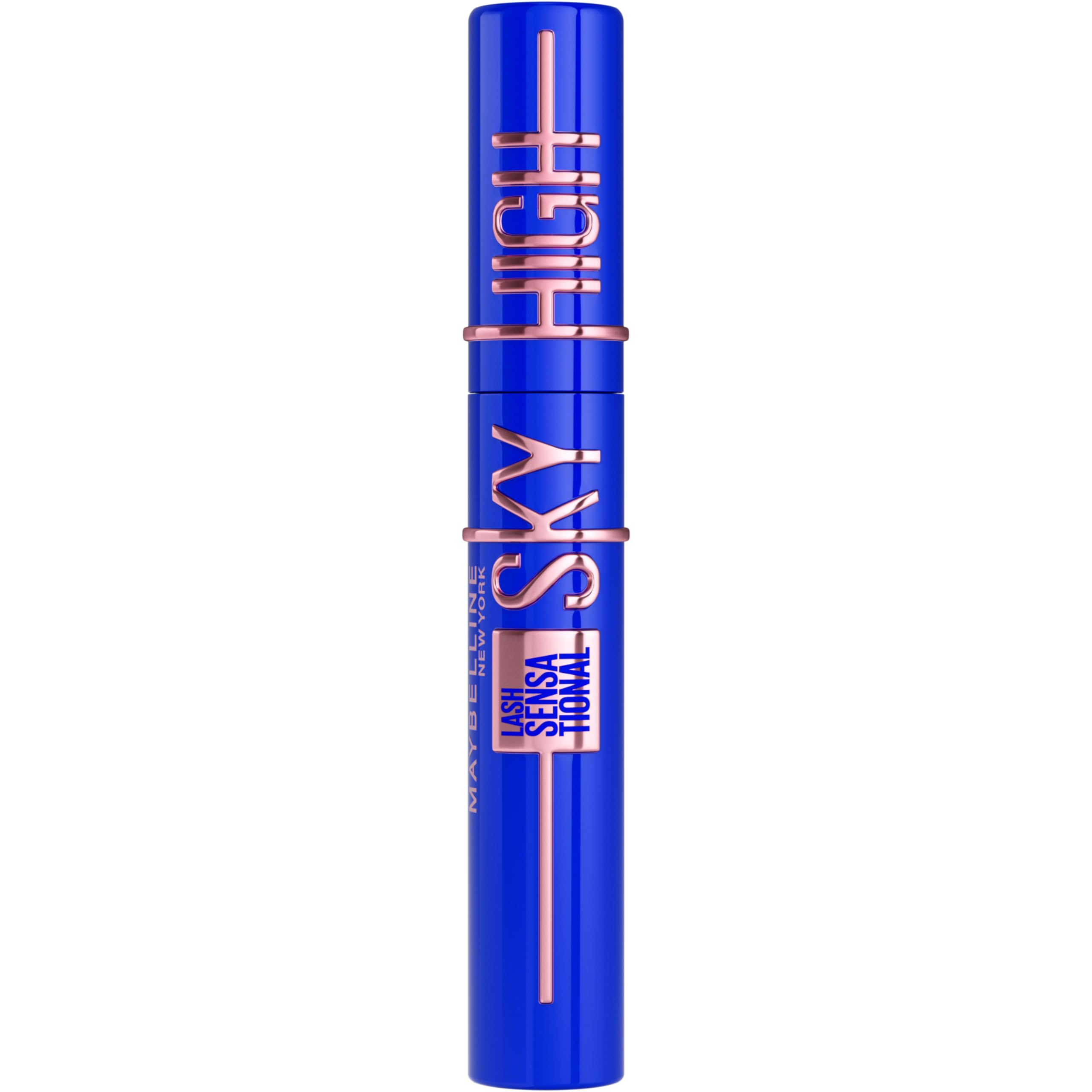 Maybelline Lash Sensational Sky High Washable Mascara Makeup, Volumizing, Lengthening, Defining, Curling, Multiplying, Buildable Formula, Blackest Black, 1 Count