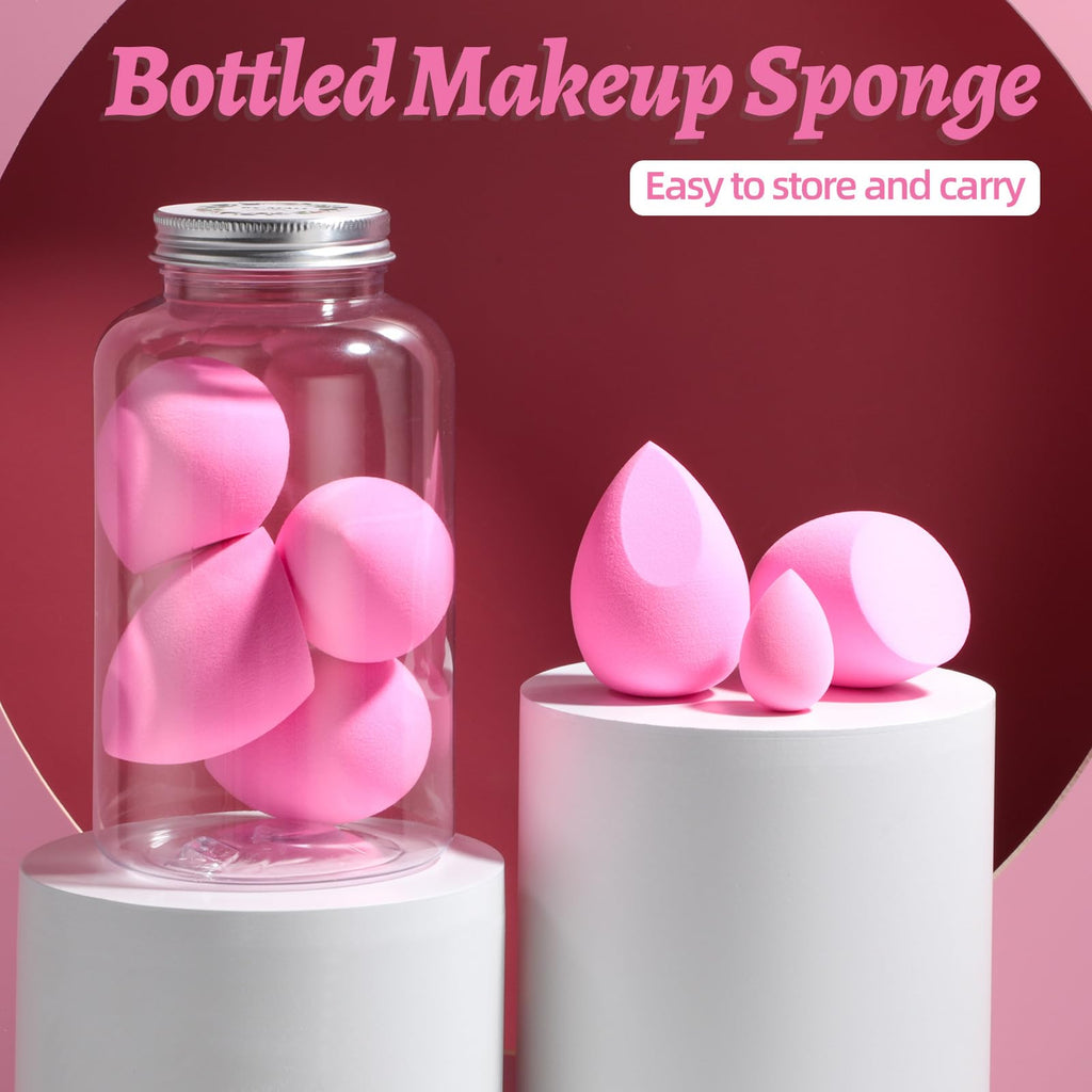 Makeup Sponge Set BS-MALL Blender Sponges 5Pcs for Liquid