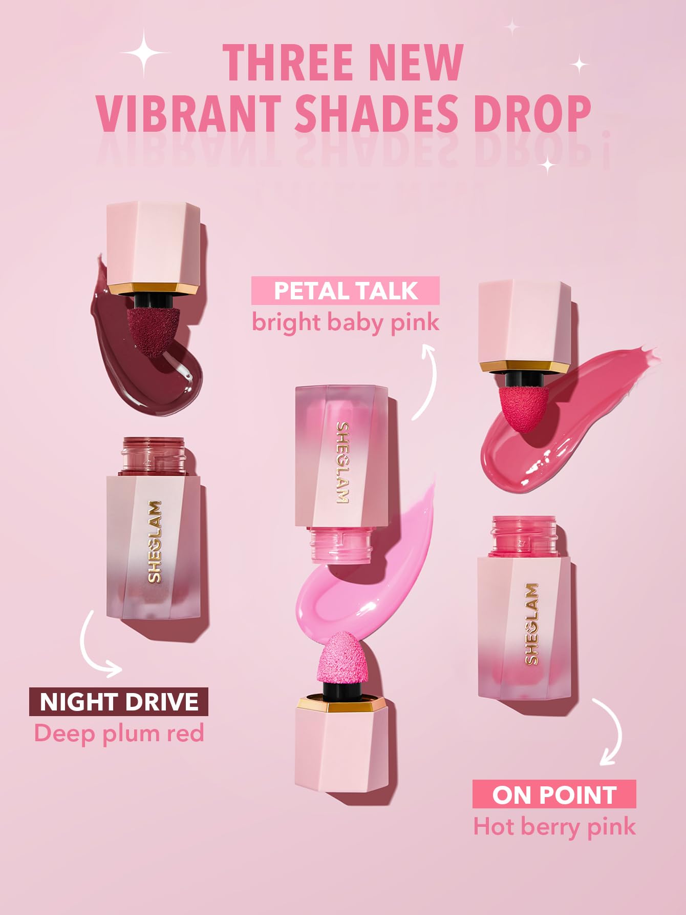 SHEGLAM Color Bloom Liquid Blush Makeup for Cheeks Matte Finish - Petal Talk