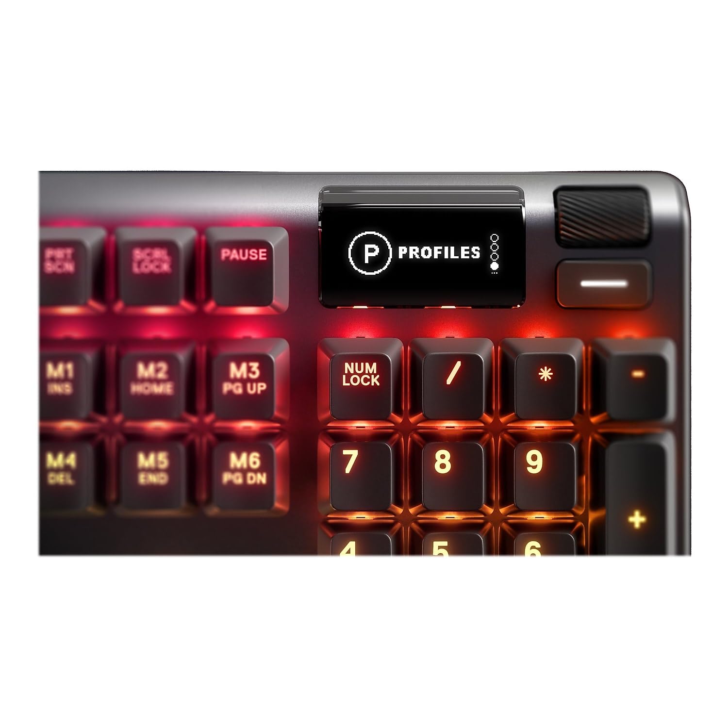 SteelSeries Apex 3 RGB Gaming Keyboard – 10-Zone RGB Illumination – IP32 Water Resistant – Premium Magnetic Wrist Rest (Whisper Quiet Gaming Switch)