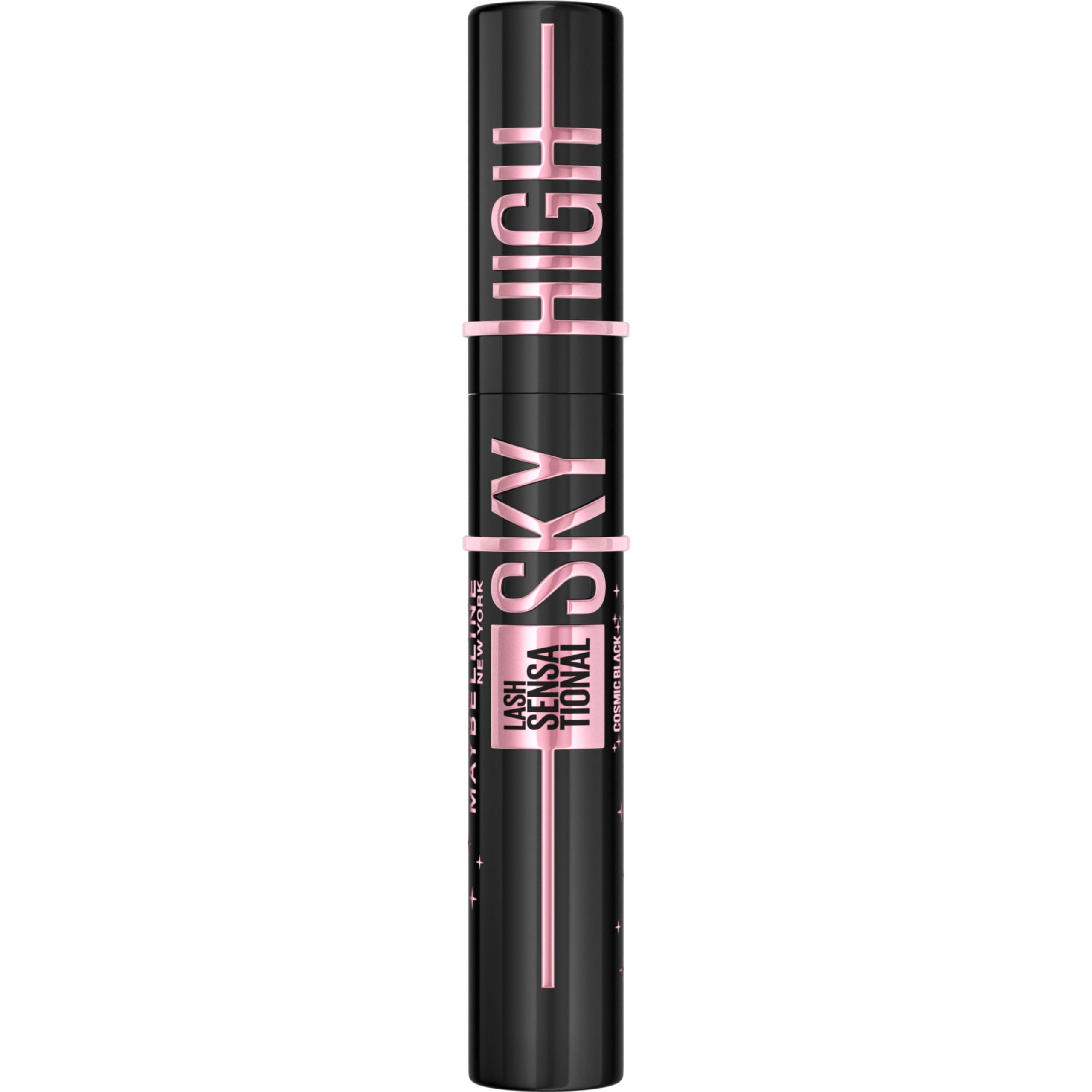 Maybelline Lash Sensational Sky High Washable Mascara Makeup, Volumizing, Lengthening, Defining, Curling, Multiplying, Buildable Formula, Blackest Black, 1 Count