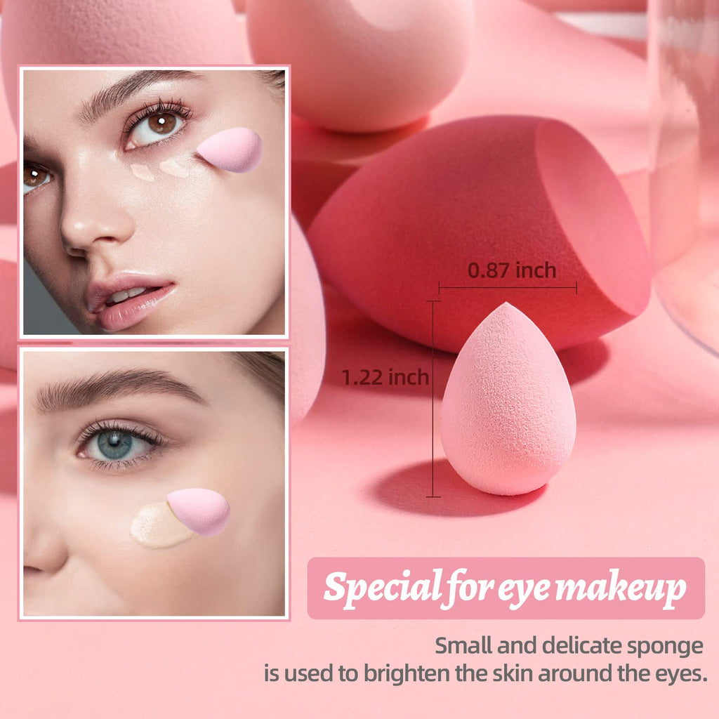 Makeup Sponge Set BS-MALL Blender Sponges 5Pcs for Liquid