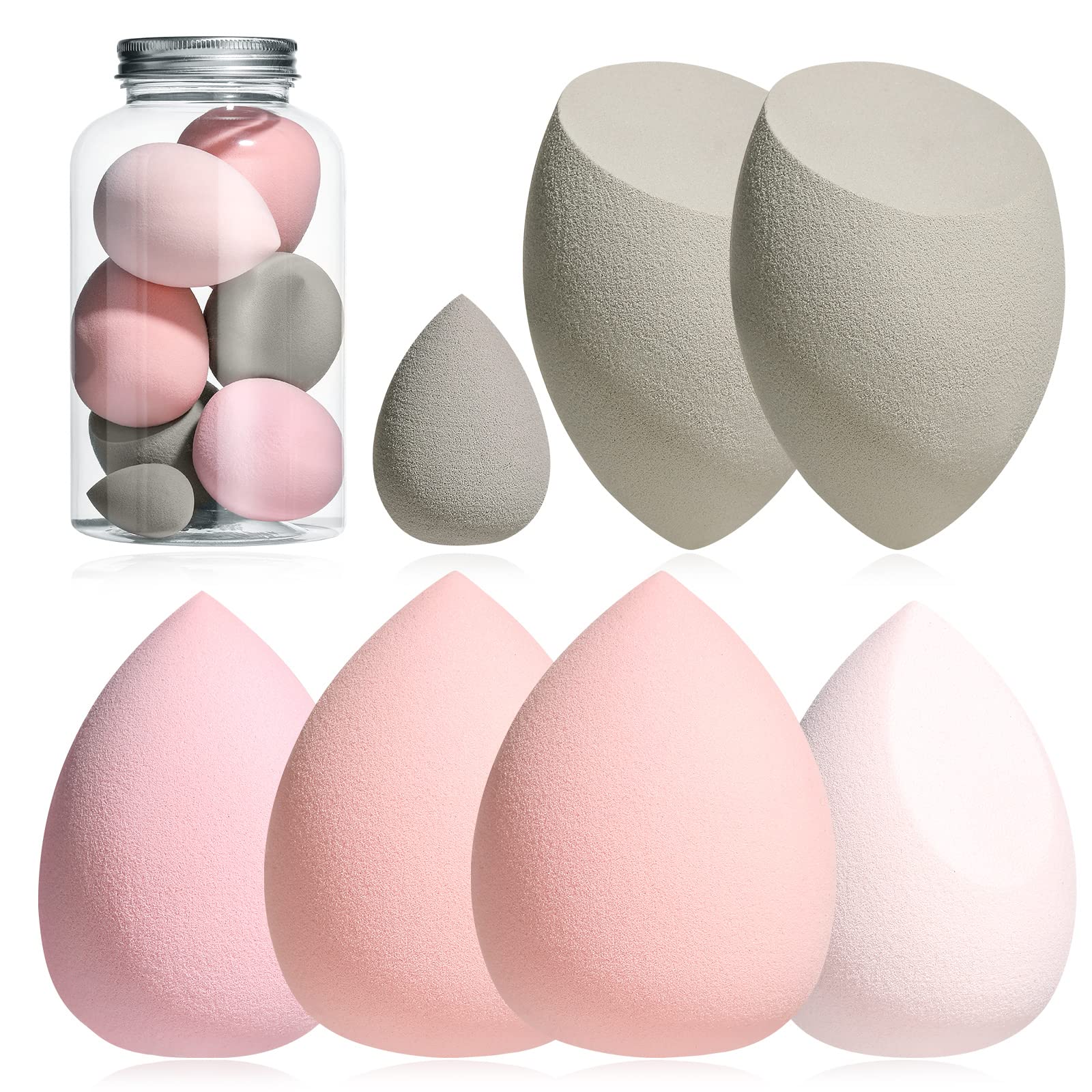 Makeup Sponge Set BS-MALL Blender Sponges 5Pcs for Liquid