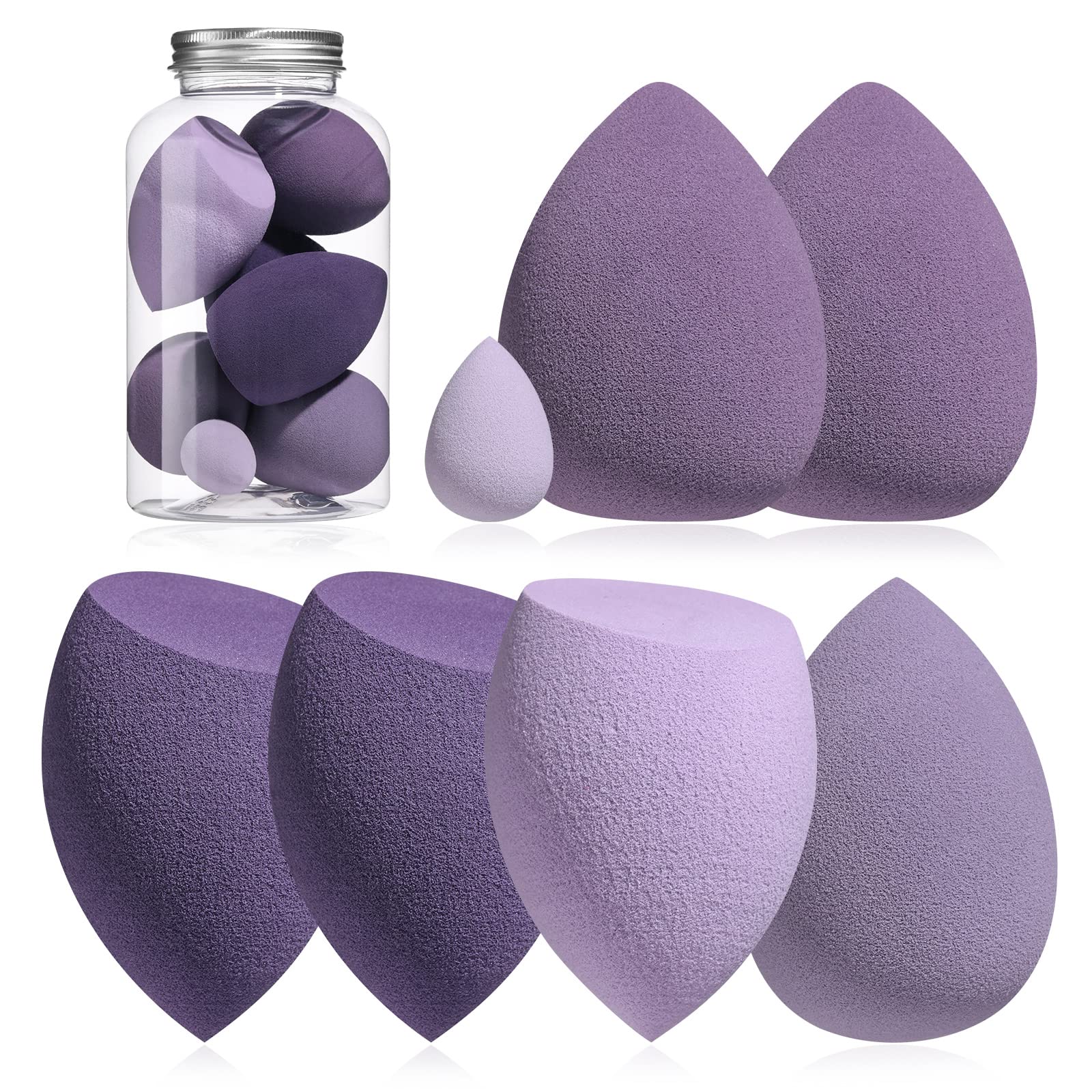 Makeup Sponge Set BS-MALL Blender Sponges 5Pcs for Liquid